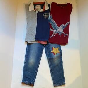 Mini Boden Harry Potter Long Sleeve Shirts Jeans Outfit